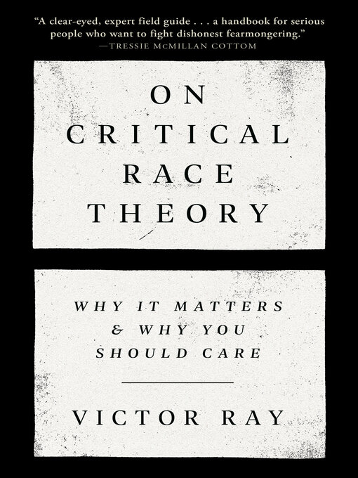 Title details for On Critical Race Theory by Victor Ray - Available